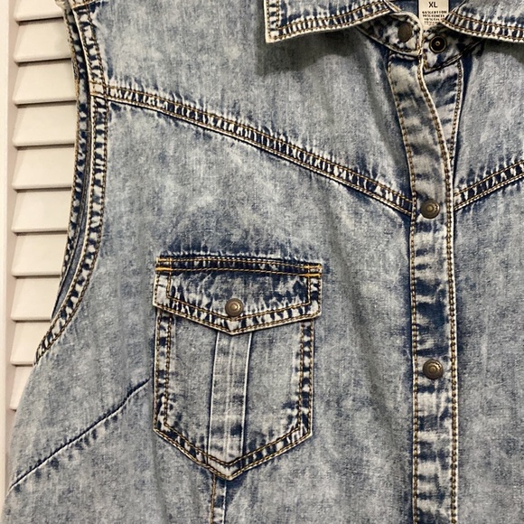 Ryan Michael Denim dress - Picture 3 of 6